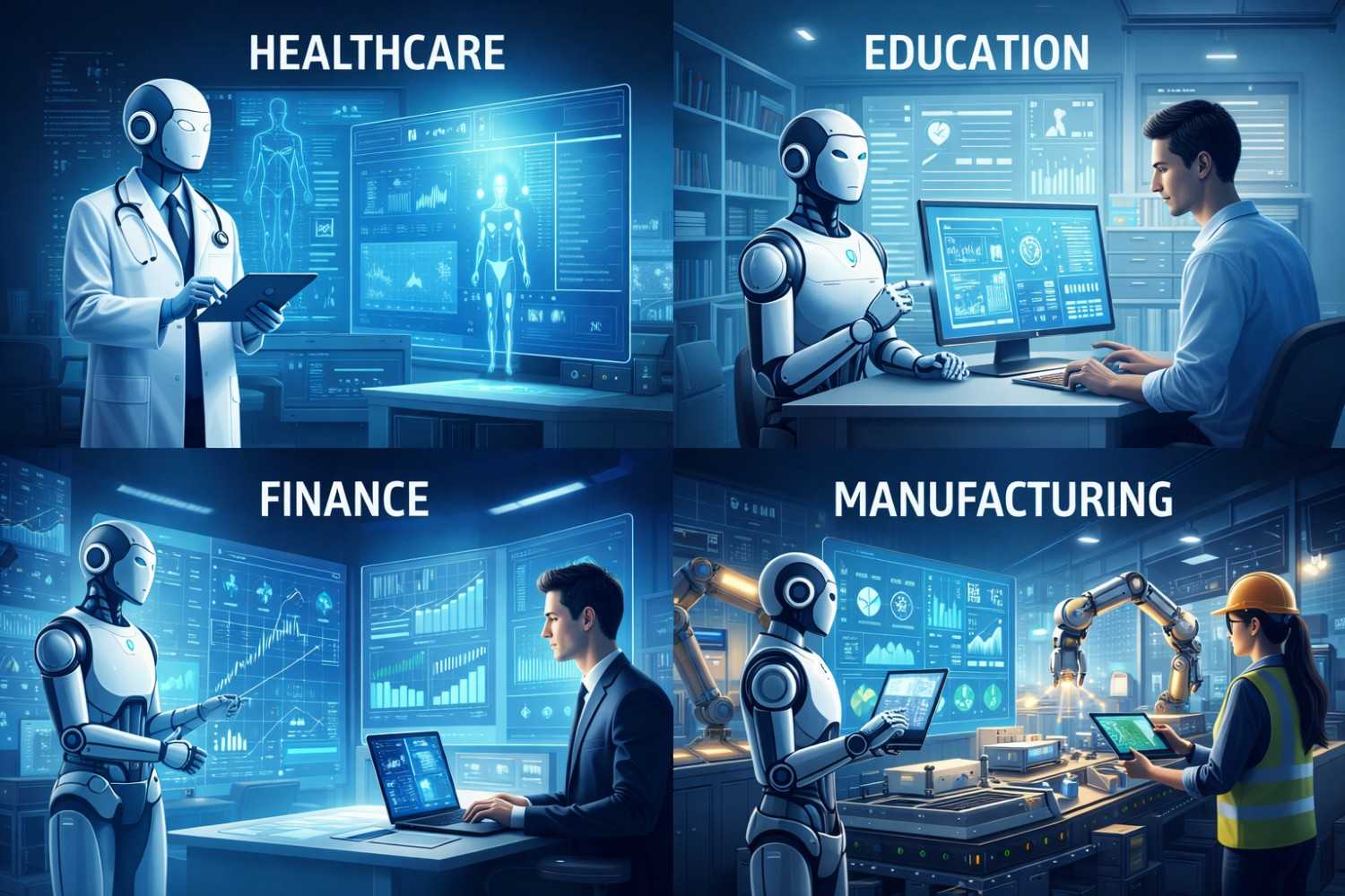 AI automation use cases in industries
