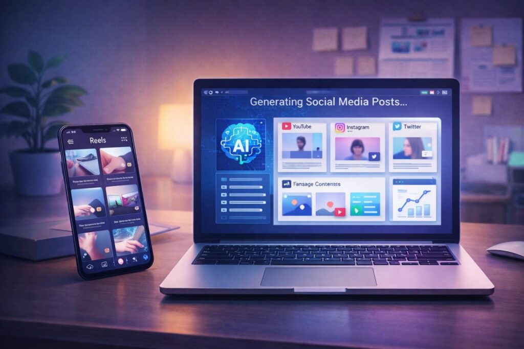 faceless AI content automation setup