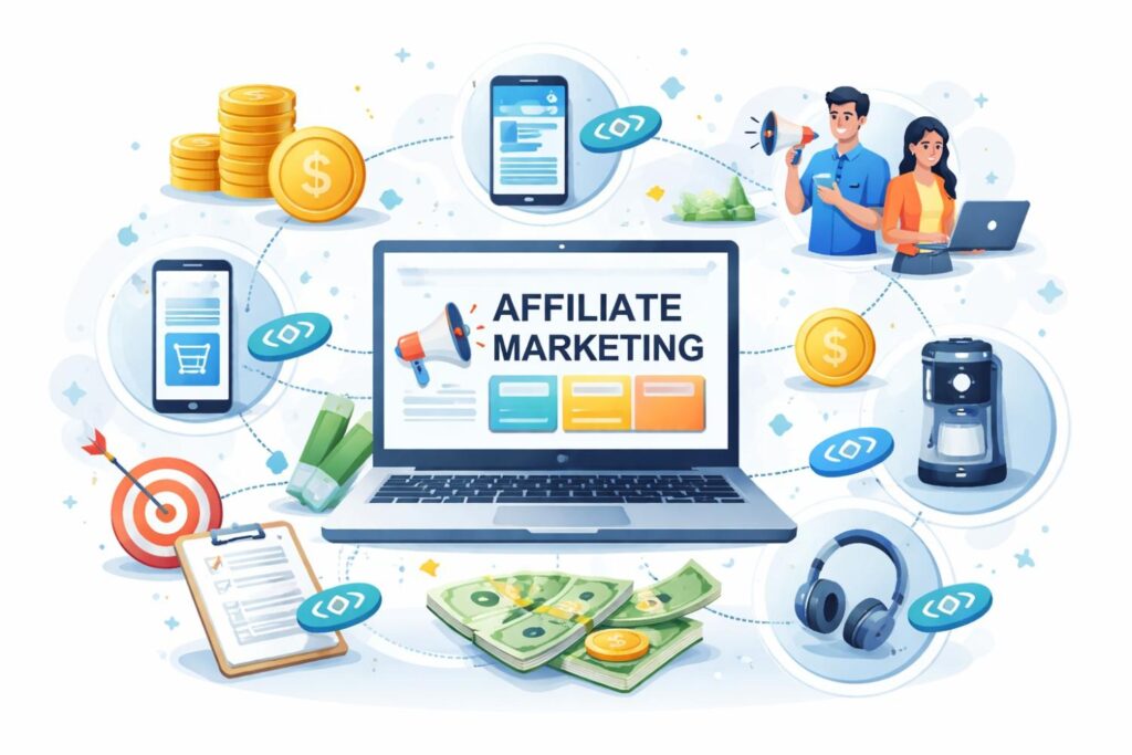 affiliate marketing online earning