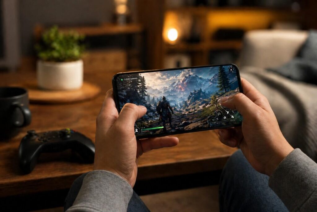 cloud gaming 2026 streaming console games on smartphone