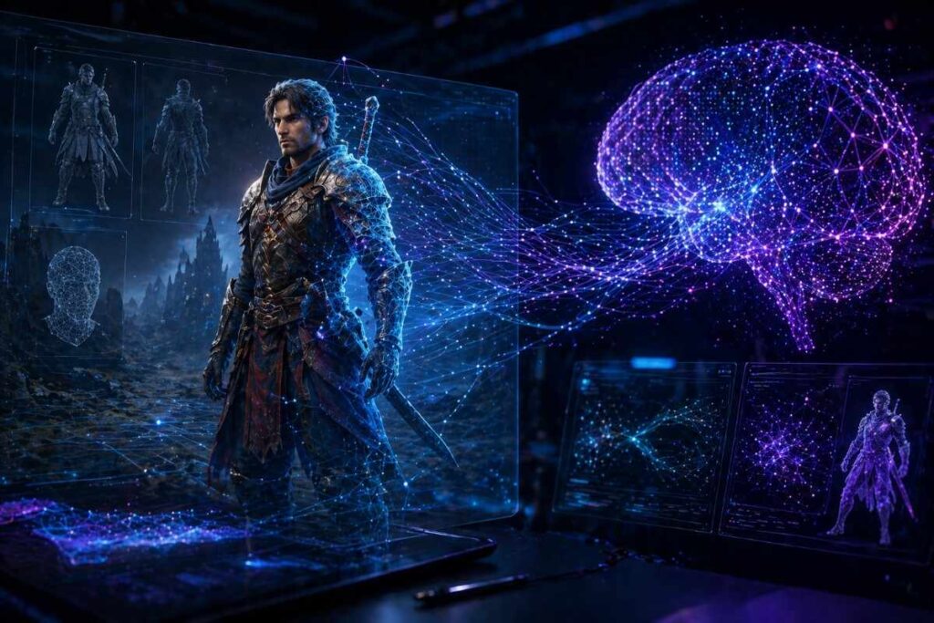 AI in gaming 2026 artificial intelligence NPC game worlds