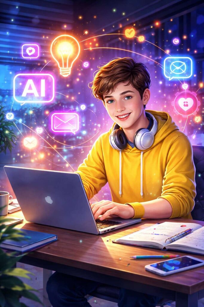 AI Caption Generator for Students – Creative Tool for Social Media Captions